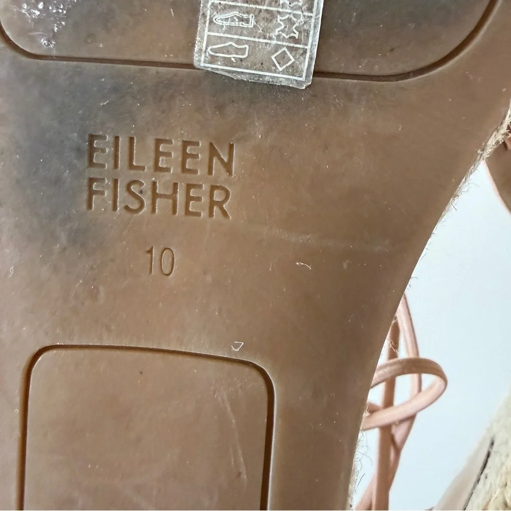 EILEEN FISHER lee nubuck espadrilles